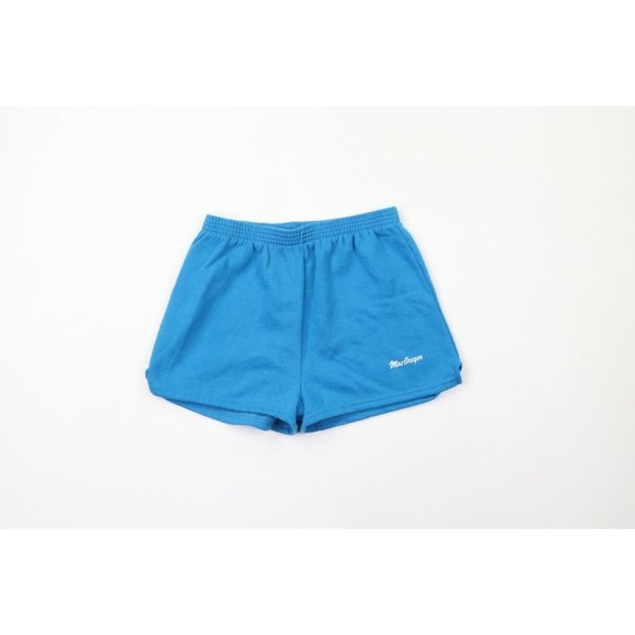 Vtg 80s MacGregor Womens Medium Spell Out Sweatpant Hot Shorts Booty Shorts USA